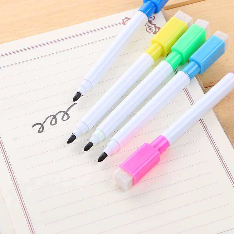 Bộ 5 bút dạ viết bảng xóa được nhiều màu cho bé