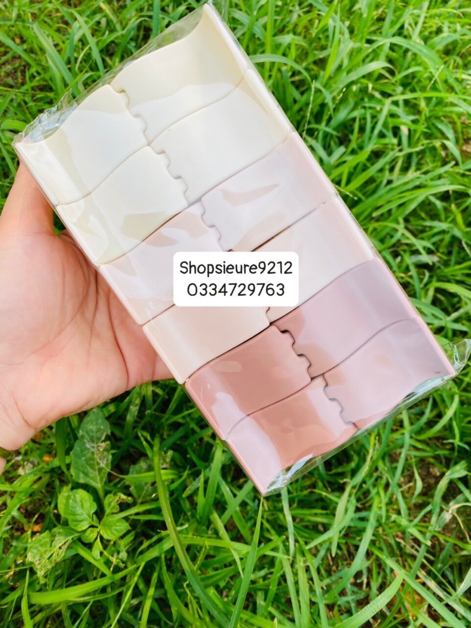 Sét 12 kẹp tóc càng cua nữ 3răng-5răng NHÁM