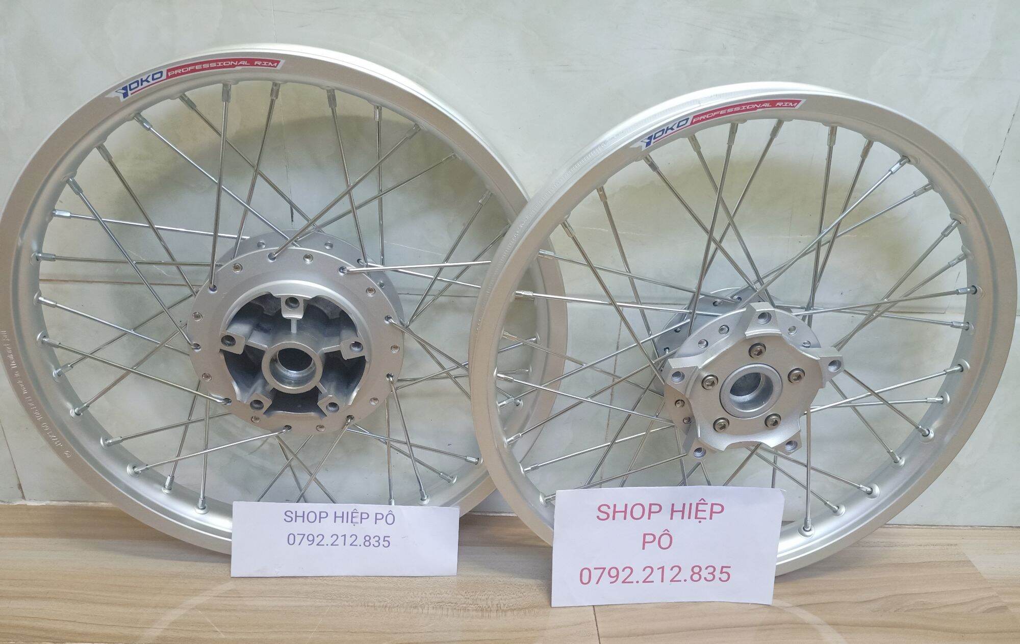 BÁNH CĂM ECITER 150 NIỀNG NHÔM YOKO THÁI LAN ĐÙM SƠN ĐÃ RÚT CĂM