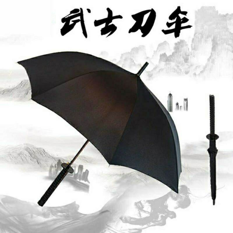 Ô dù kiếm nhật samurai 16 nan chống lật