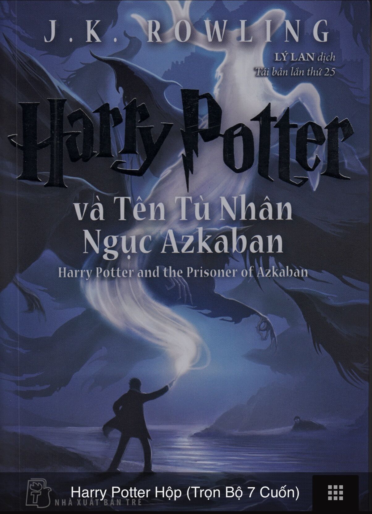 Sách - Boxset Harry Potter Hộp (Trọn Bộ 7 Cuốn) Tái bản 2023