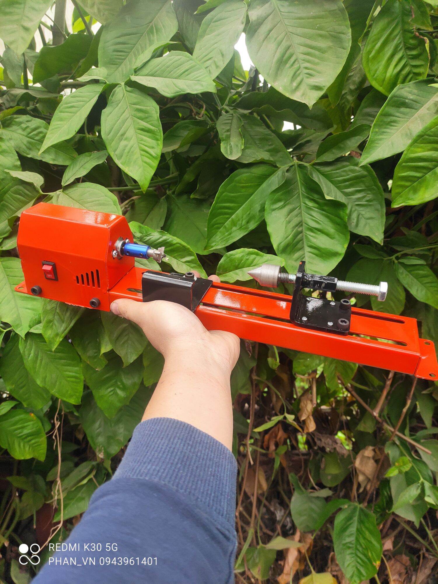 Máy tiện gỗ mini