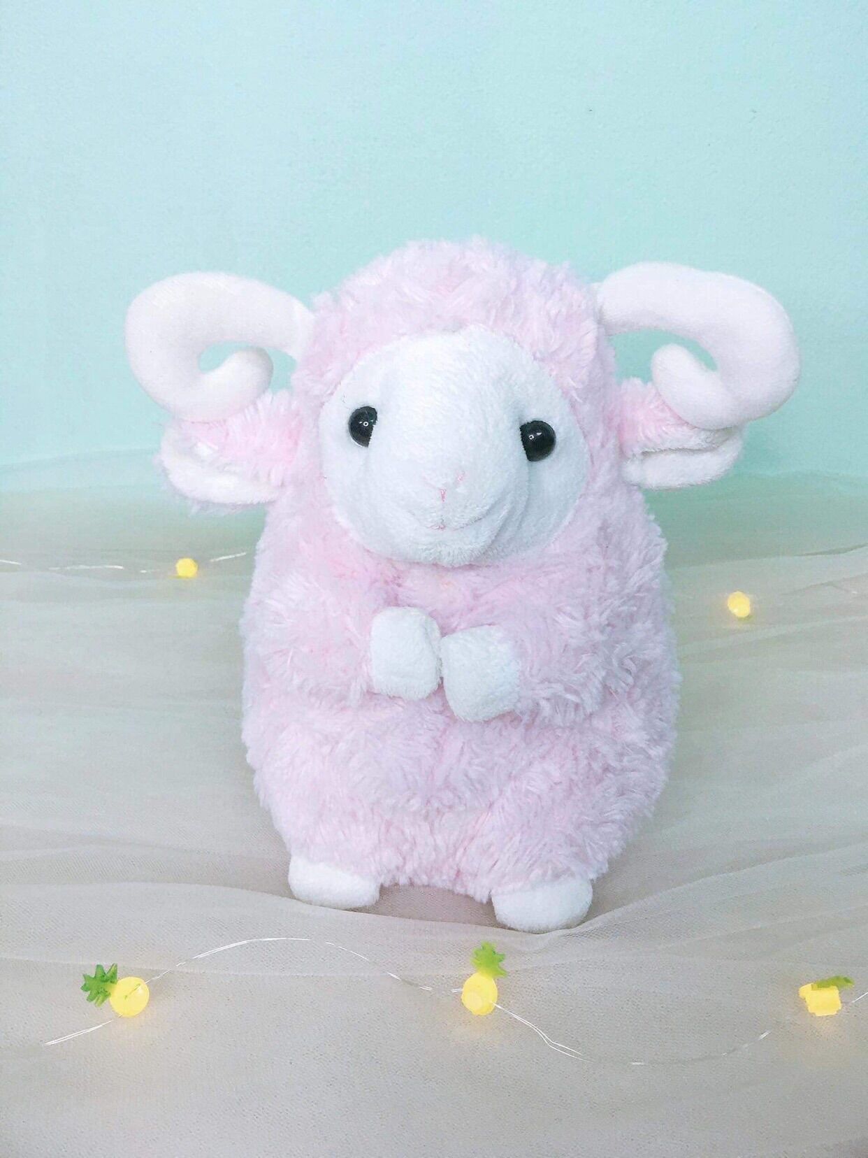 Gấu bông dê hồng 20cm