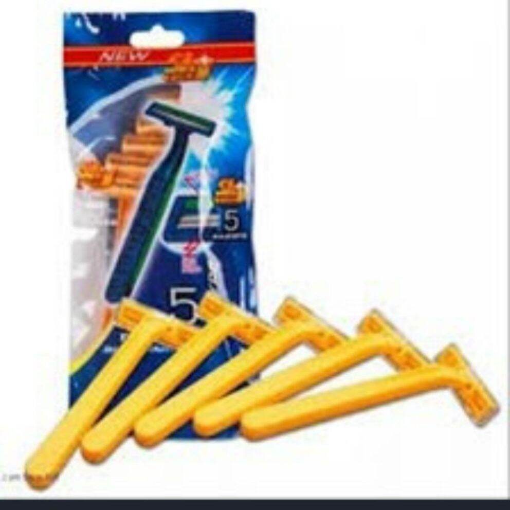 Bộ 5 Cây Cạo Râu Vàng  EROMAX