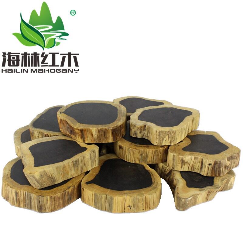 Gỗ mun gỗ mun khắc gỗ mun gỗ mun chất liệu gỗ gốc cây gỗ nguyên bản đế theo hình đồ trưng bày gỗ gụ ấm trà gỗ thịt lót cốc giá đặc biệt