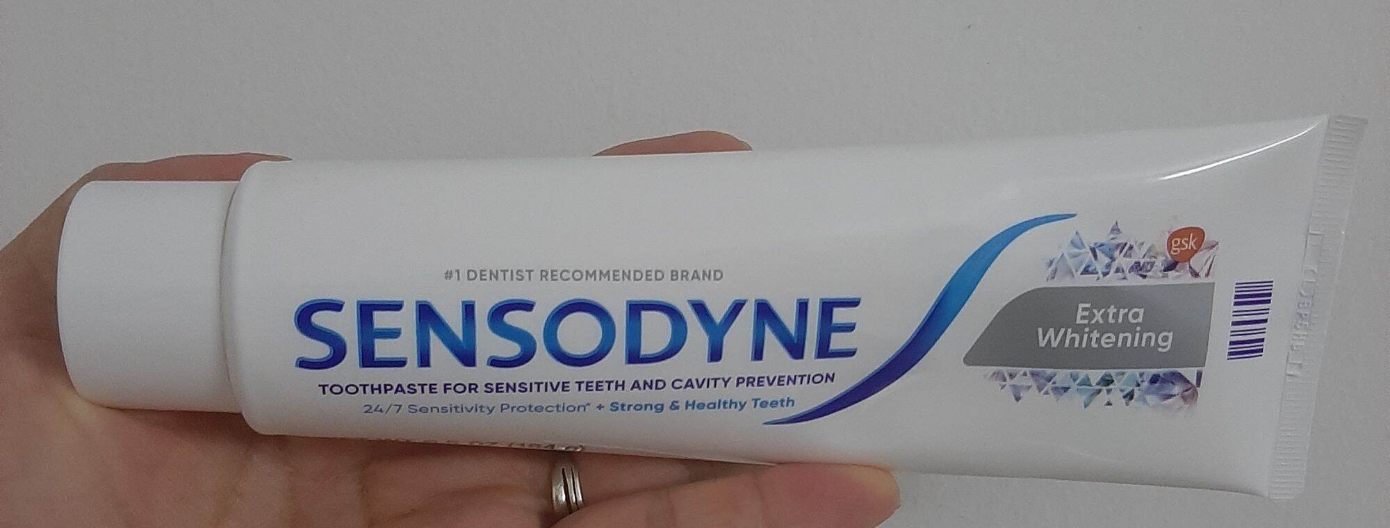 [HÀNG NỸ CHÍNH HÃNG] Kem đánh răng làm trắng Sensodyne Extra 1 tuýp 184g