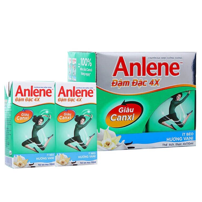 [HCM]Thùng 48 hộp sữa Anlene 125ml- ĐỦ VỊ