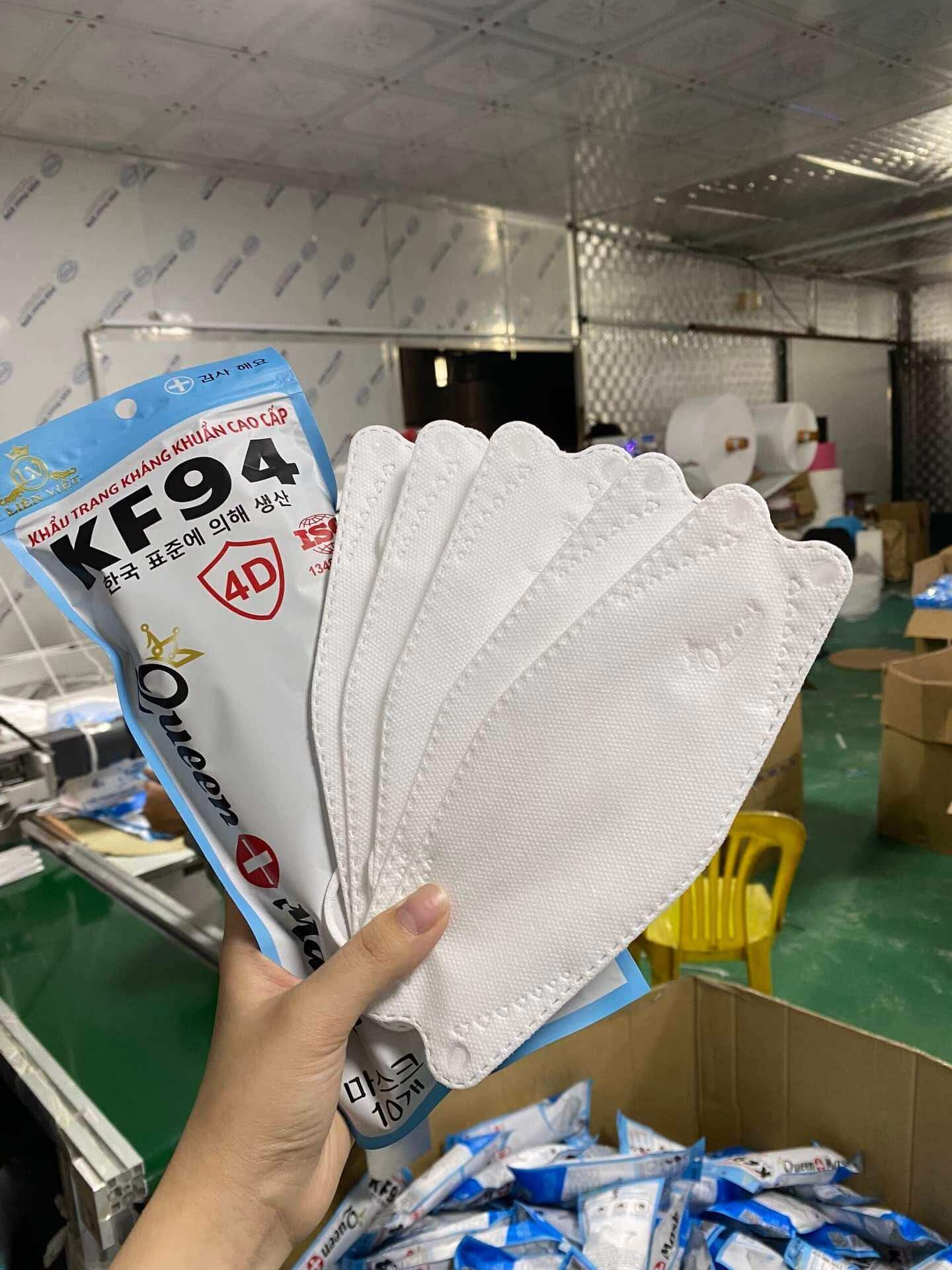 Khẩu trang kf94 thùng 300 cái