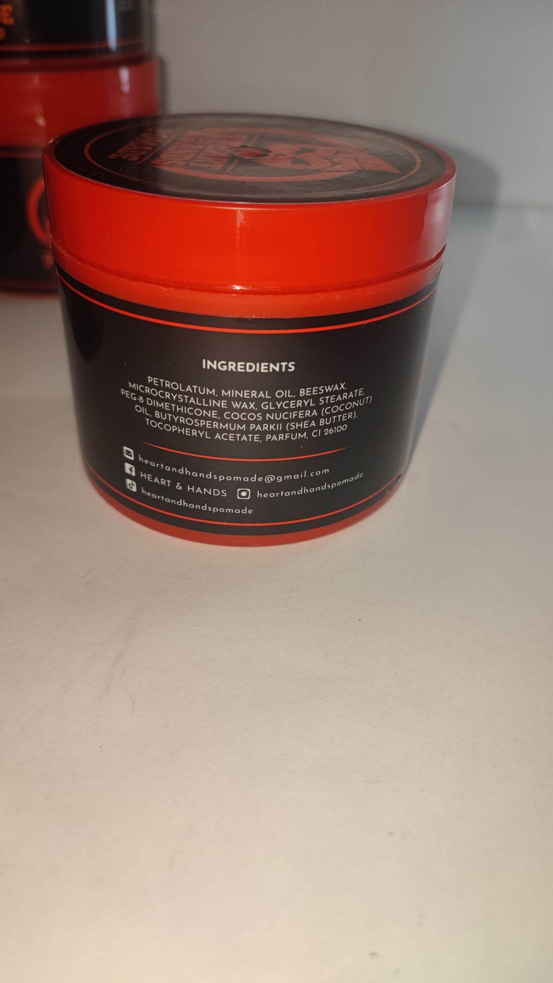 Gel vuốt tóc heart & hands pomade oil based