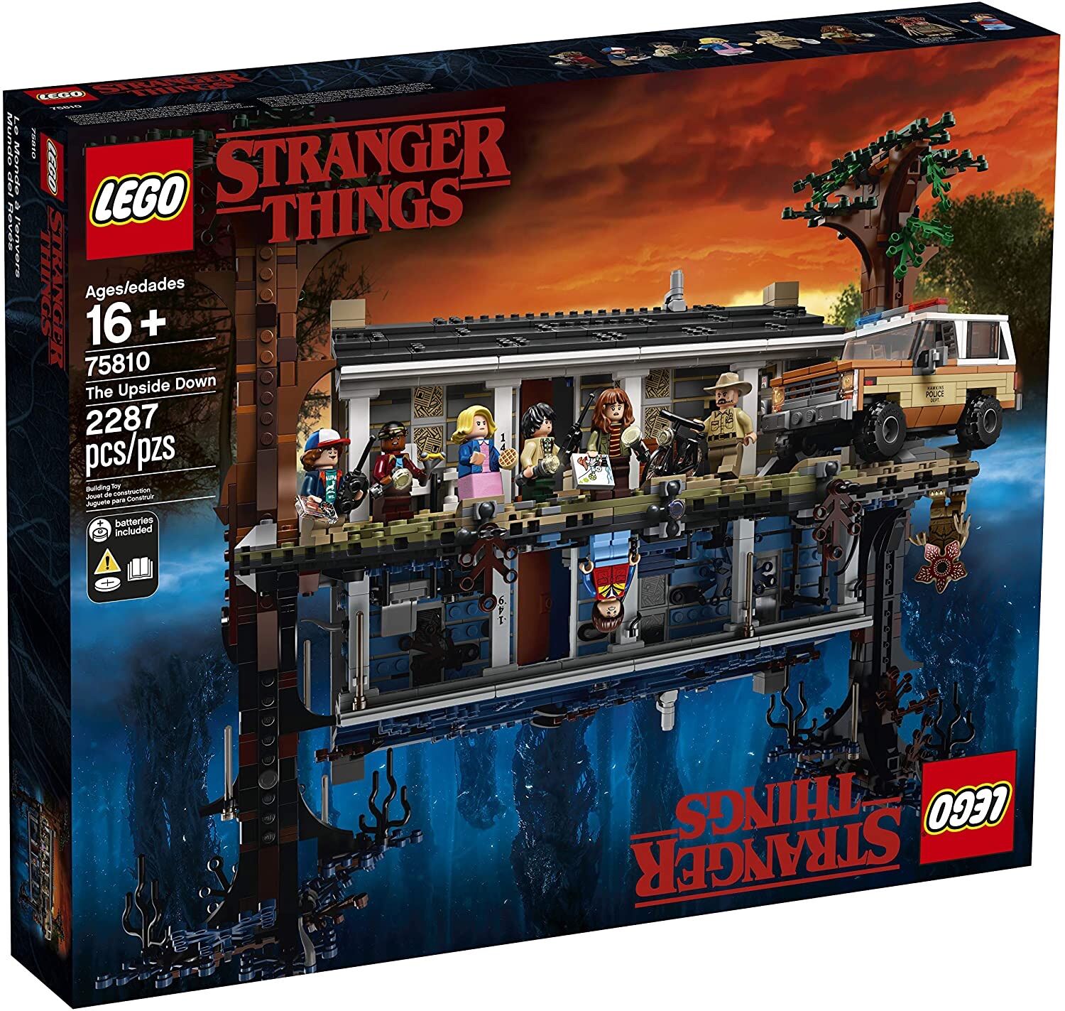 Brick4u - lego stranger things - 75810 - thế giới đảo ngược