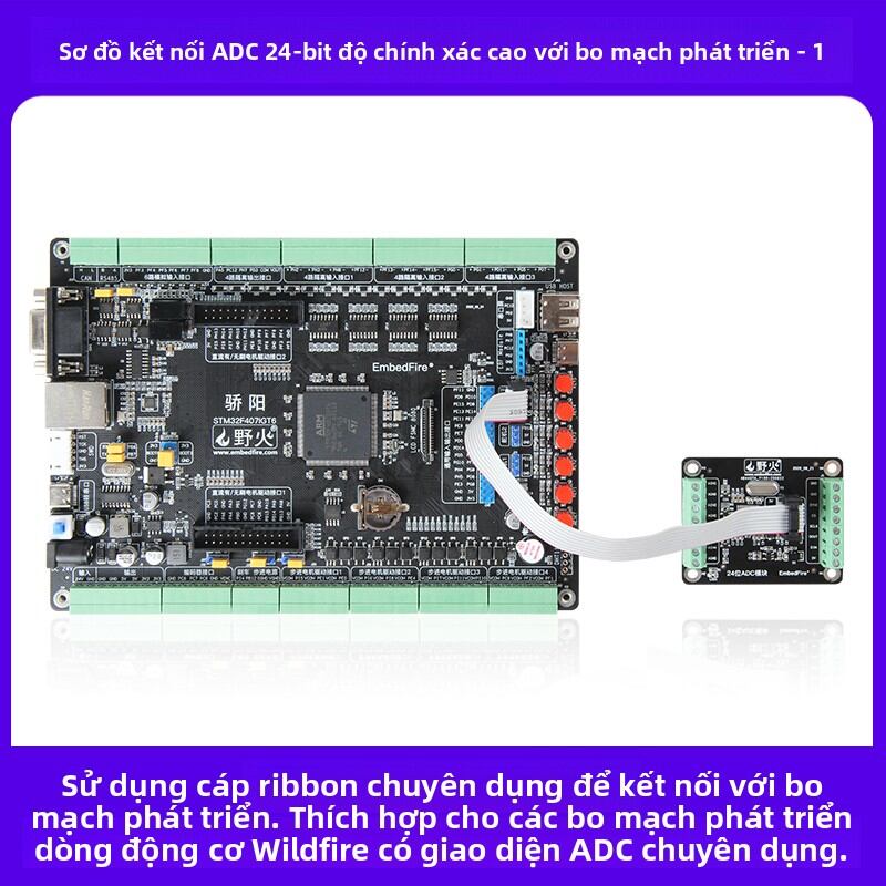 YEHUO | High Precision 24-Bit ADC Data Acquisition Card 10ma ±3.3V Giá 1,305,000 Đồng*Miễn phí vận chuyển