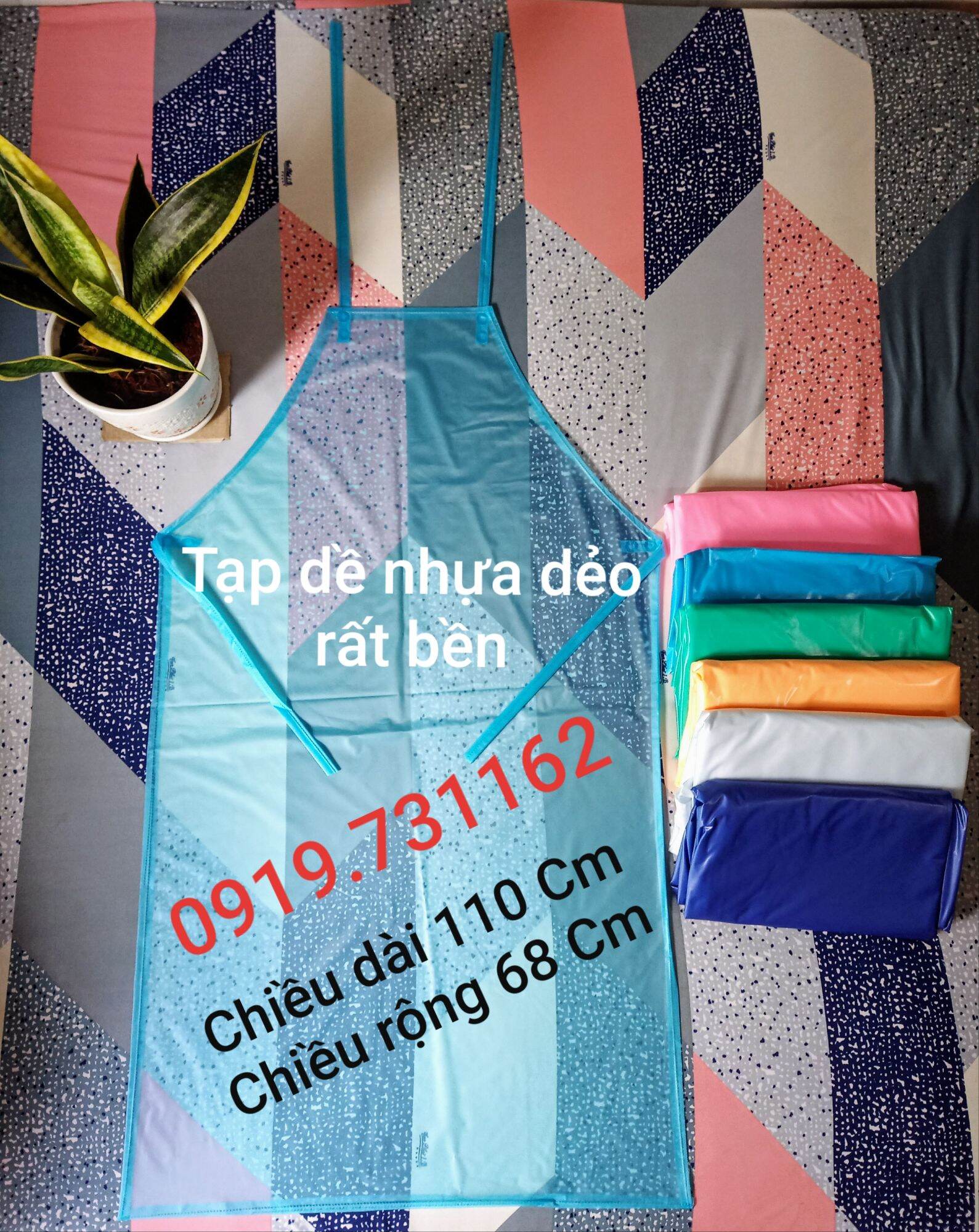[ COMBO 5 CÁI] Tạp Dề Nhựa Chống Nước, Yếm Nhựa Chống Thấm Nước. Nhựa Dày Dùng Trong Chế Biến
