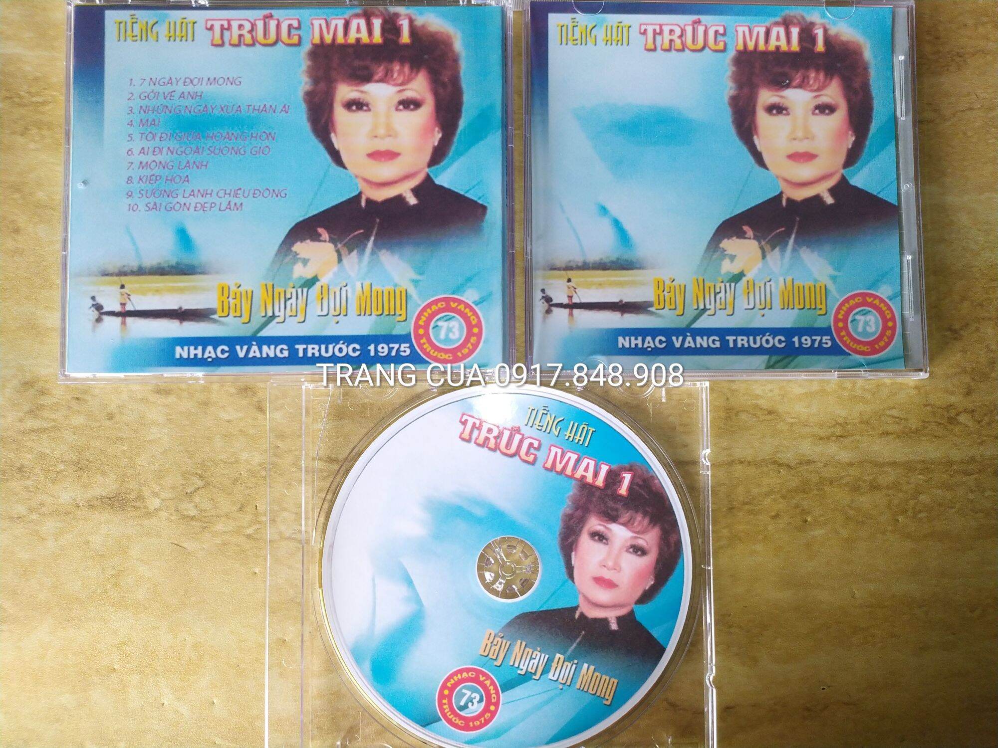 8CD nhạc vàng thu âm trước 1975