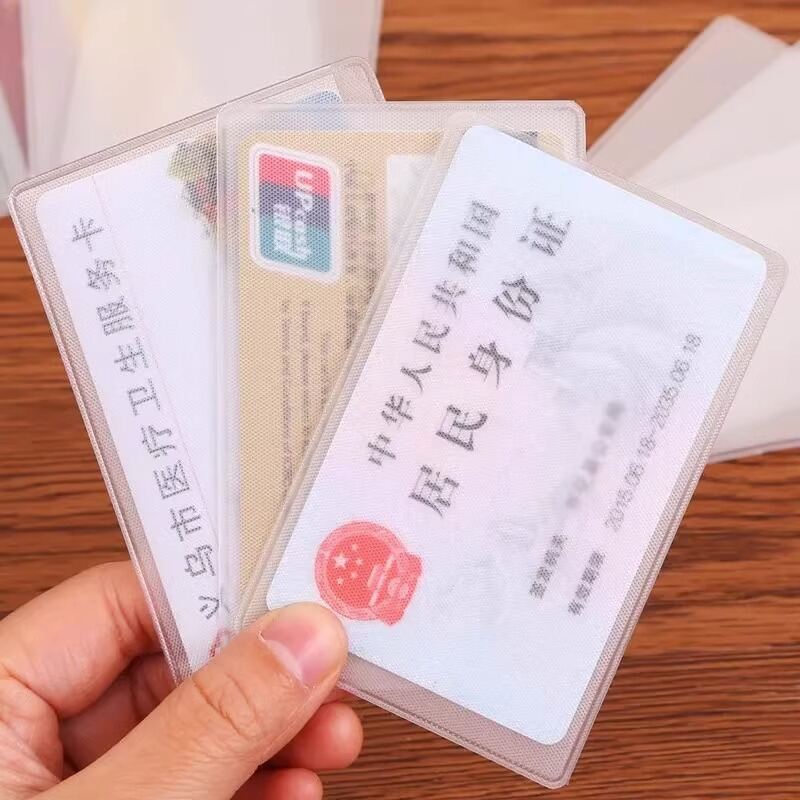 Bao đựng thẻ bao đựng thẻ chứng minh thư chống từ nhám mờ trong suốt bao đựng thẻ bao đựng thẻ thẻ thẻ ngân hàng bao đựng thẻ thành viên bao đựng thẻ trường học bao đựng thẻ xe buýt bao đựng thẻ ic chống thấm nước pvc bao đựng thẻ bảo vệ nhựa thẻ tín dụng