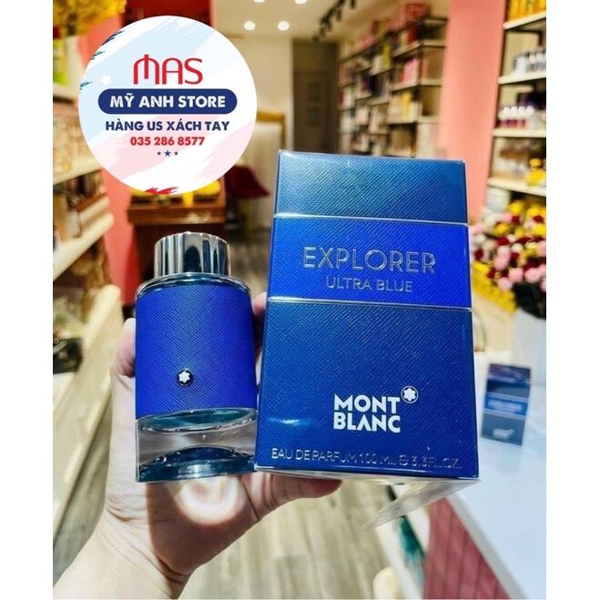 Nước hoa nam MONT BLANC Explorer Ultra Blue EDP 
✔100m - Fullbox