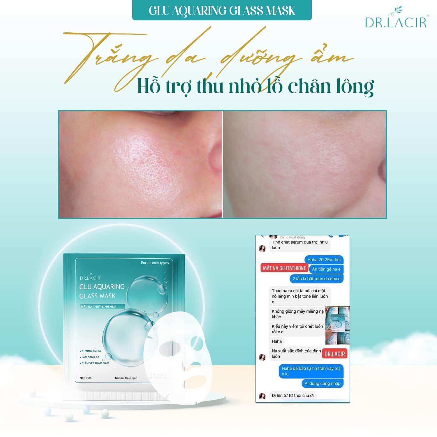 MẶT NẠ THỦY TINH CĂNG BÓNG