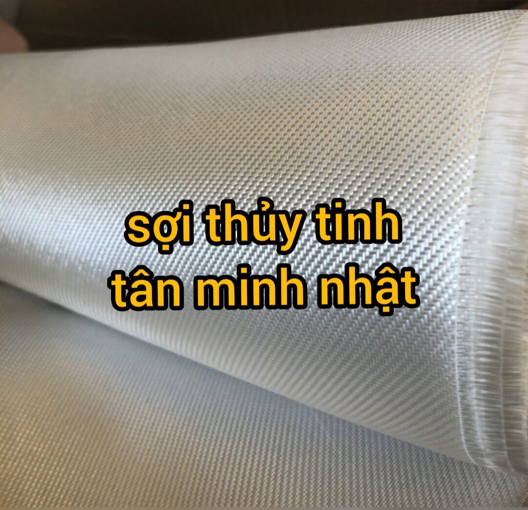 (giá sỉ) 1kg vải sợi thủy tinh Fiber glass, sợi owen roving gia cường composite FRP, sợi owen roving chịu lực.