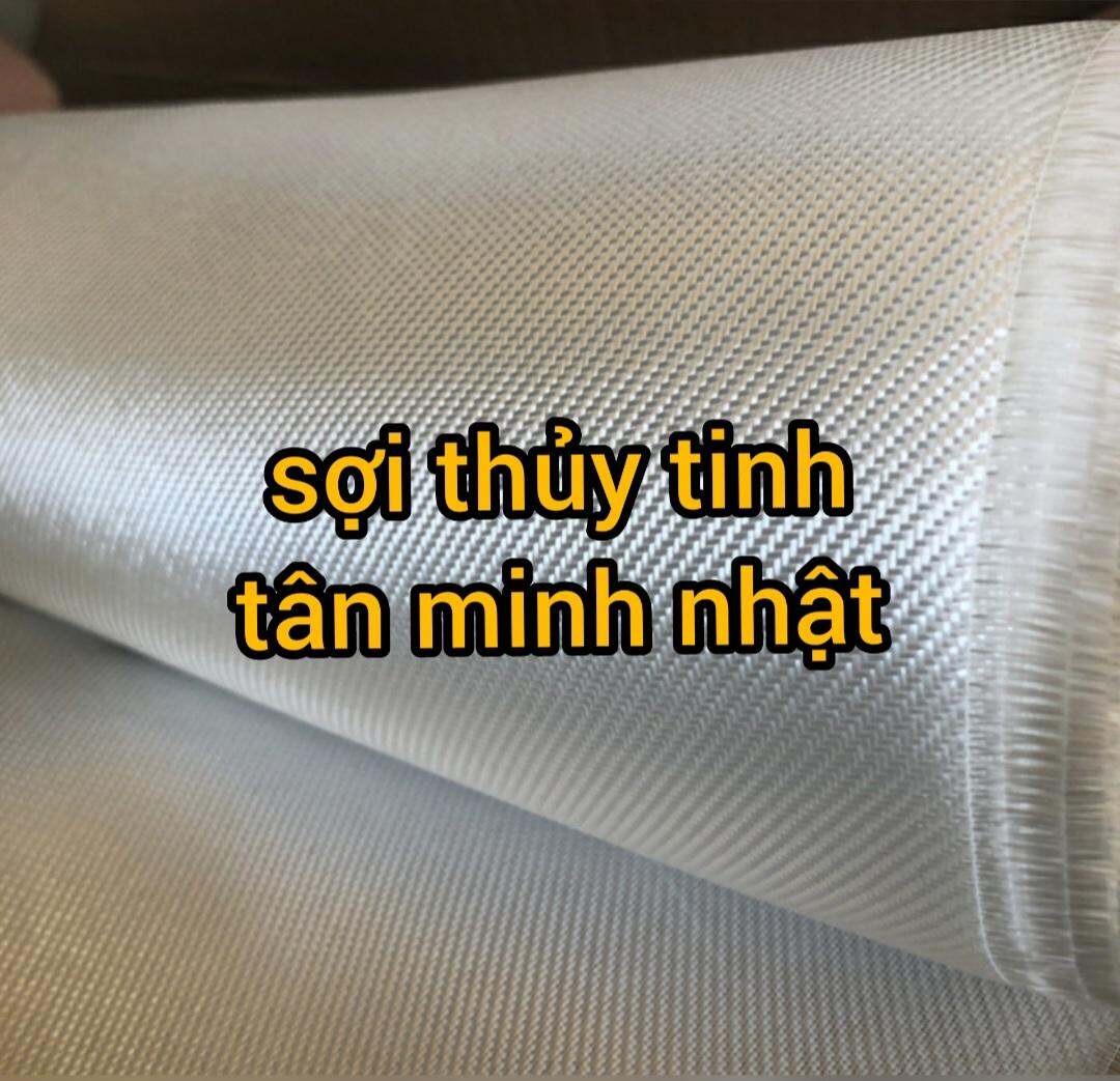 1kg vải sợi thủy tinh Fiber glass, sợi owen roving gia cường composite FRP, sợi owen roving chịu lực.