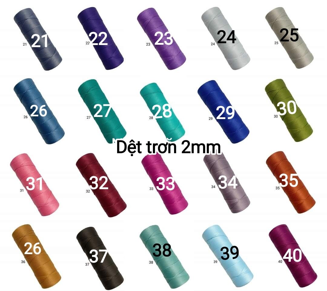 Sợi Dệt Trơn 2mm