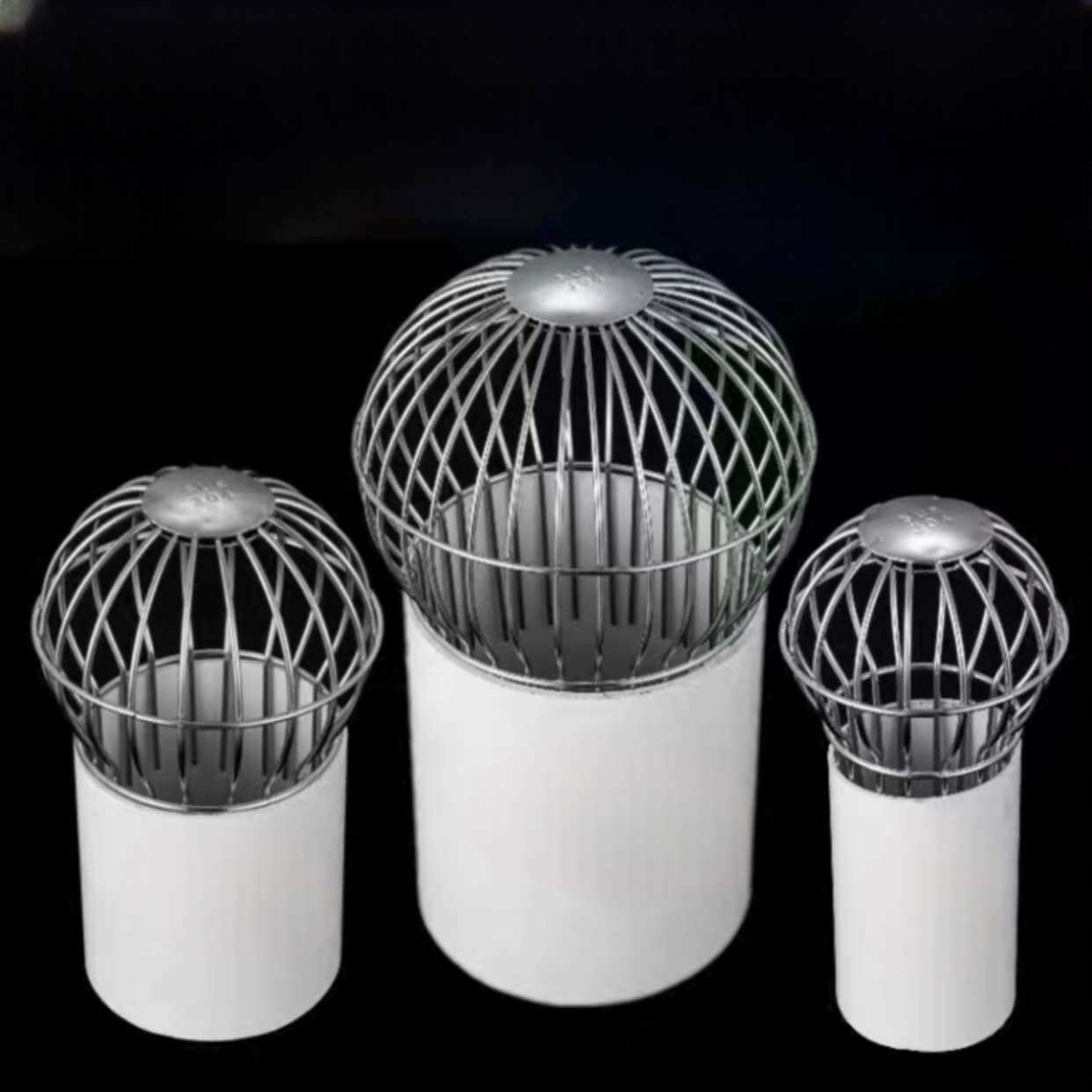 Cầu chắn tác sân thượng cầu chắn rác inox 304