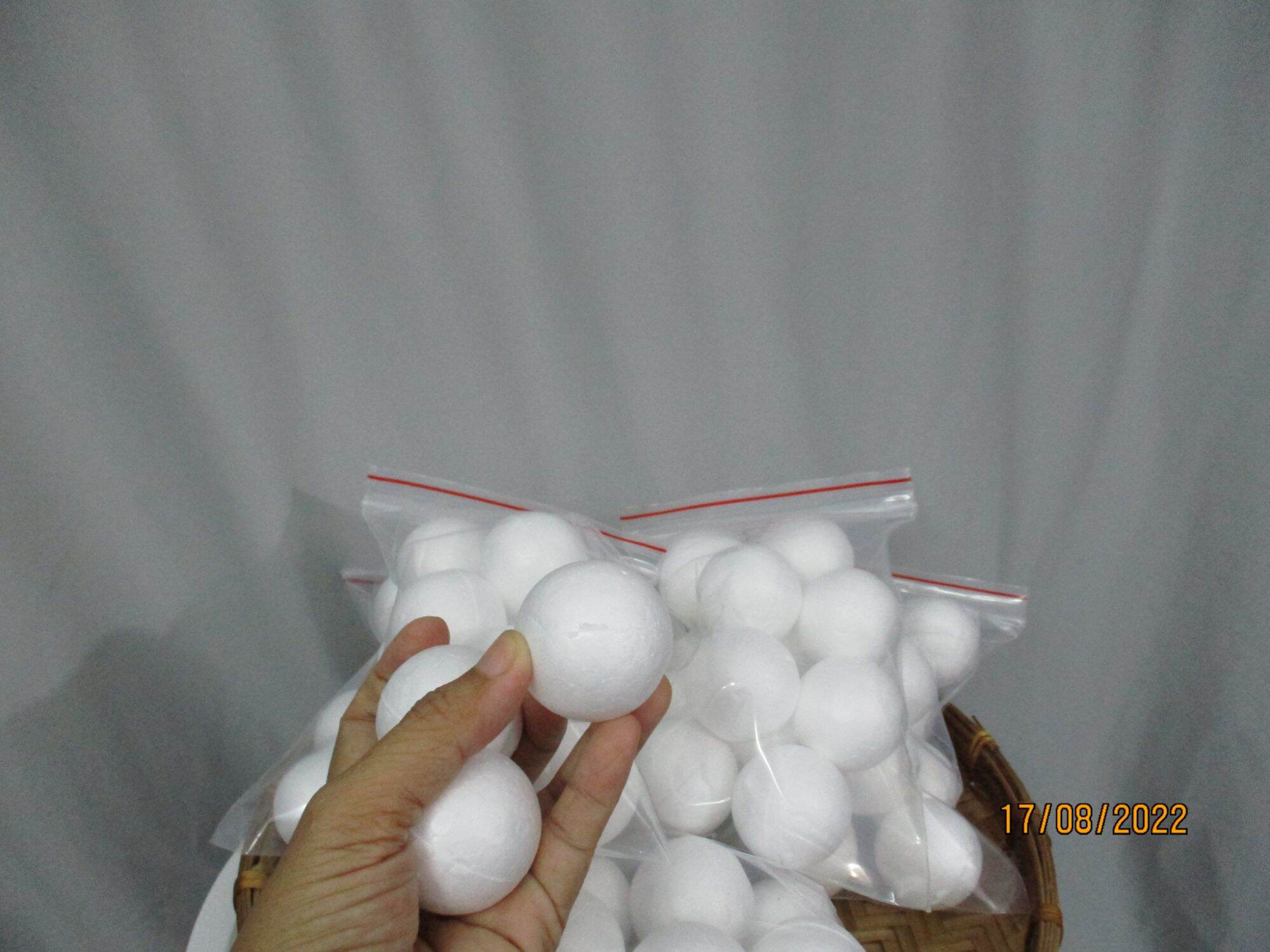 nụ xốp tròn 3.5cm dùng làm hoa siêu rẻ (10 nụ)