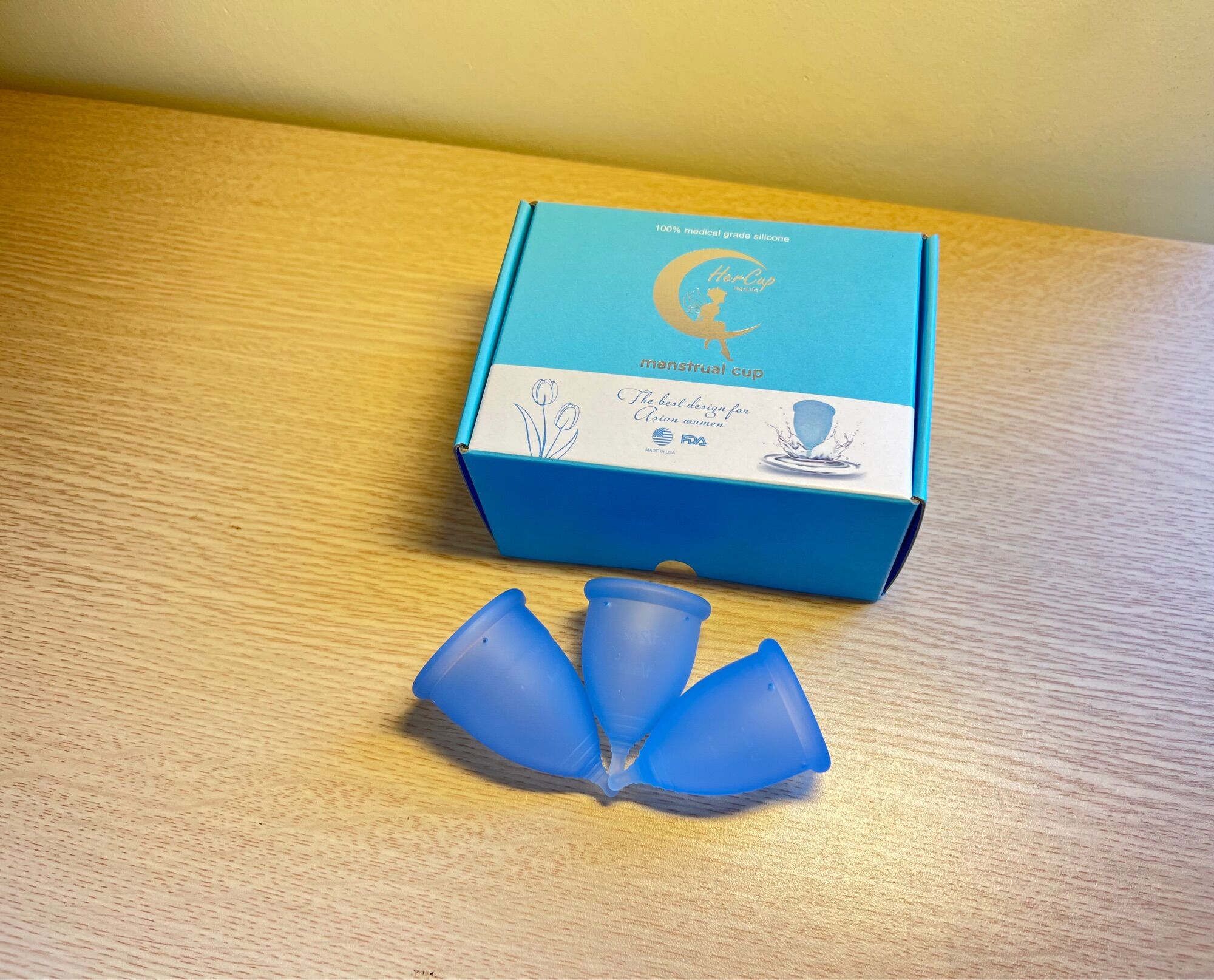 Cốc Nguyệt san Hercup Made in USA