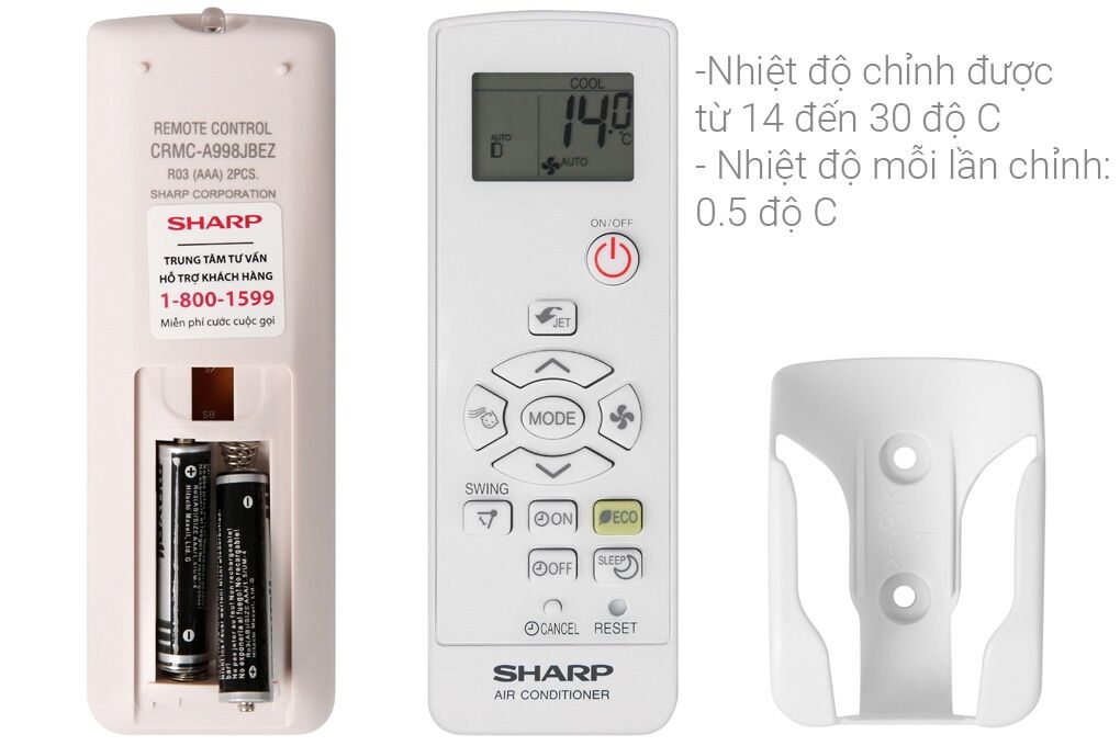 GIAO MIỄN PHÍ - Máy lạnh Sharp Inverter 1 HP AH-X9XEW