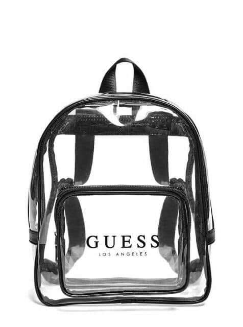 Balo mini trong suốt GUESS