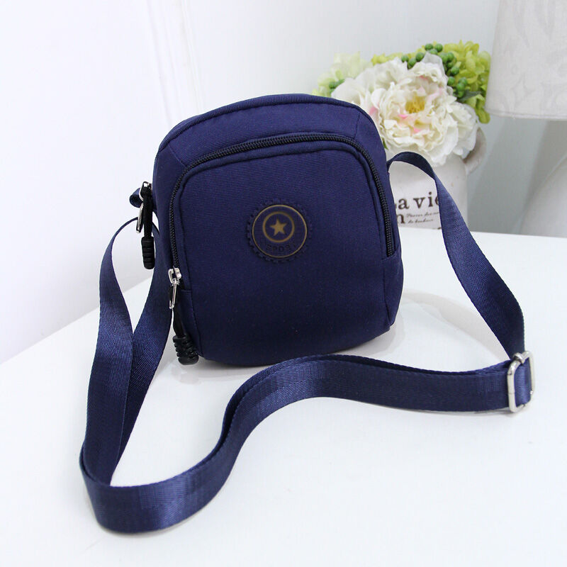 2017 New Style Korean-style Waterproof Nylon WOMEN'S Bag Mini Bag Crossbody Bag Canvas Fashion Phone Coin Purse
