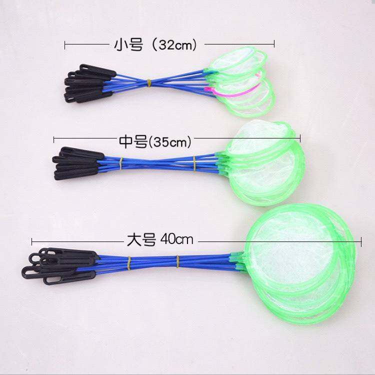 Vợt Artemia Cán Xanh , Vợt Lưới Mịn , Vớt BOBO Lăng Quăn , Trứng Nước