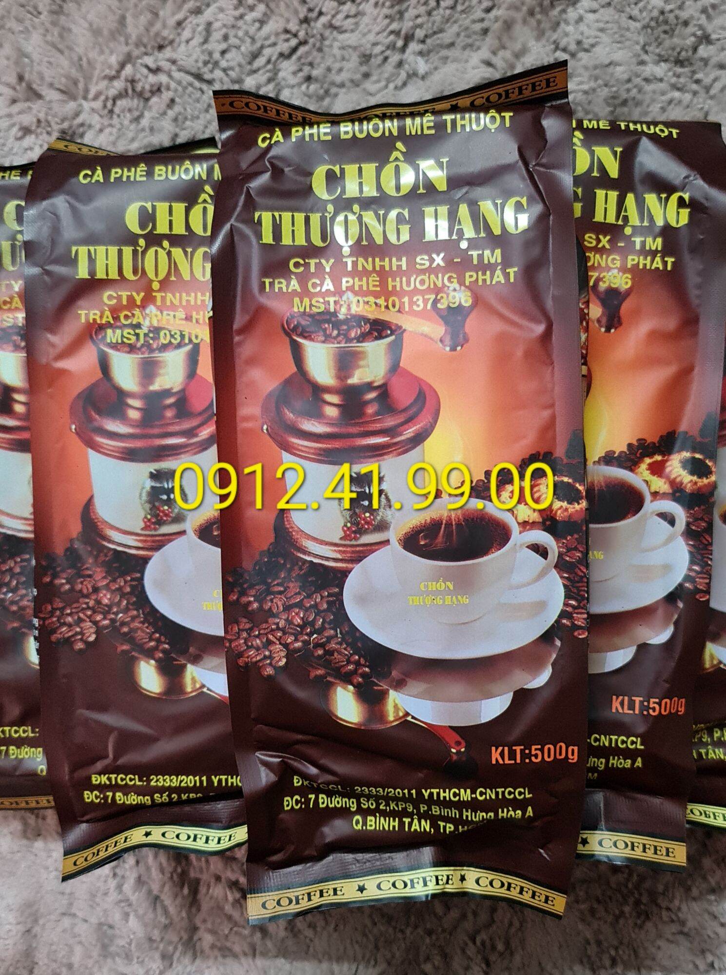 Cà phê chồn thượng hạng gói 500gr