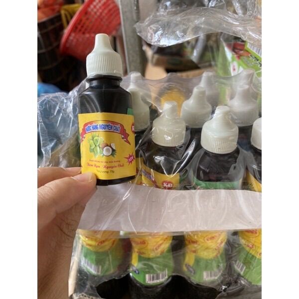 Nước cốt dừa- nước hàng nguyên chất lọ 75g