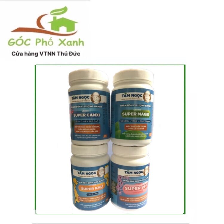 Bộ Tứ Super Thầy Tám Ngọc  4 chai super dành cho Phong Lan mọi lứa tuổi