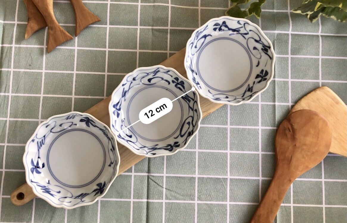 [Gốm Nhật sưu tầm] Chén cơm gốm sứ Nhật (size lớn), phong cách cổ điển, chống nứt mẻ