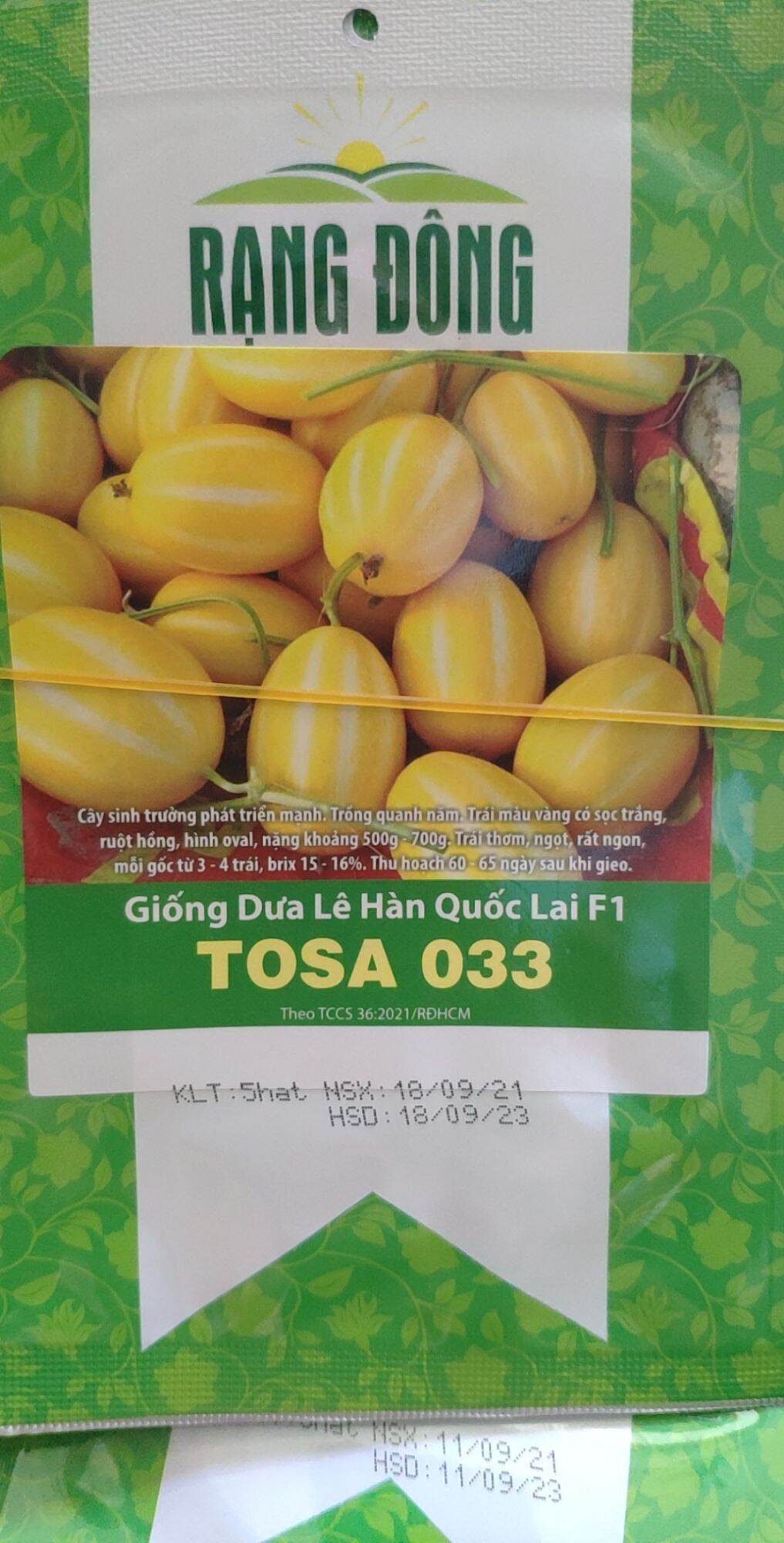 Hạt giống dưa lê Hàn Quốc