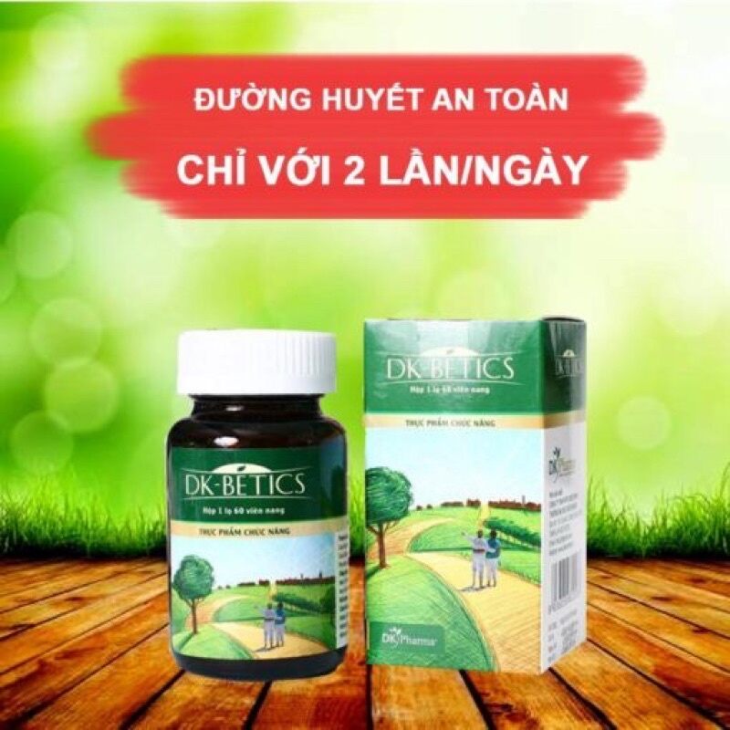 Viên tiểu đường Dk betic (60 viên)