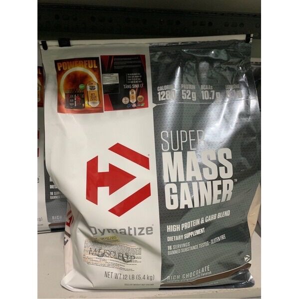 Sữa tăng cân Super Mass Gainer 12LBS (5,4kg)
