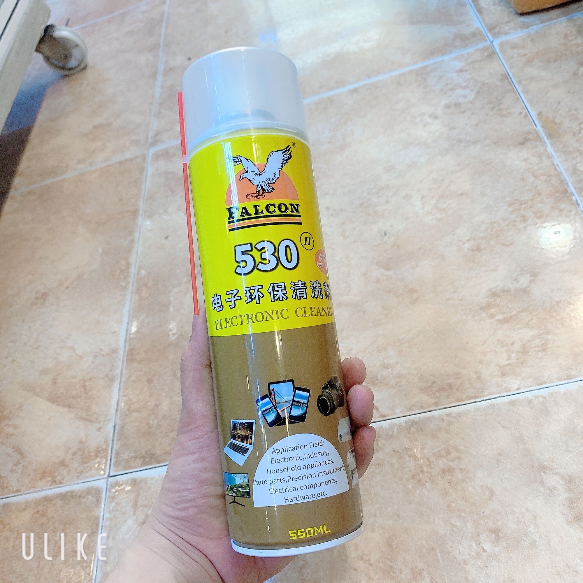 Chai xịt lau màn hình Falcon 530