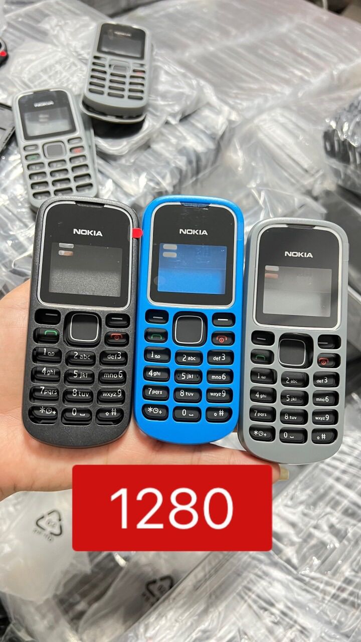 Vỏ Nokia 1280 loại xịn,có cả phím+xương