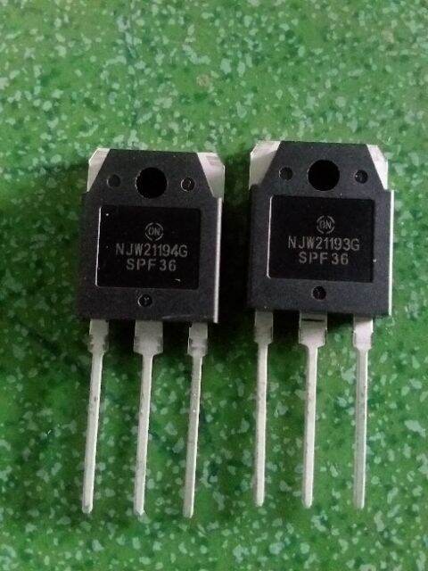 1 ĐÔI TRANSITOR NJW21193G+NJW21194G