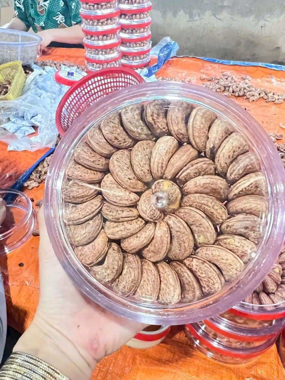 hat điều rang muối 500gr