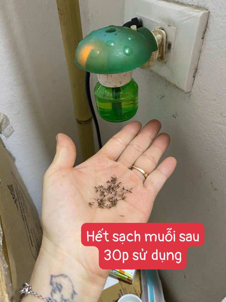 Combo 10 lọ tinh dầu đuổi muỗi Hàn Quốc.