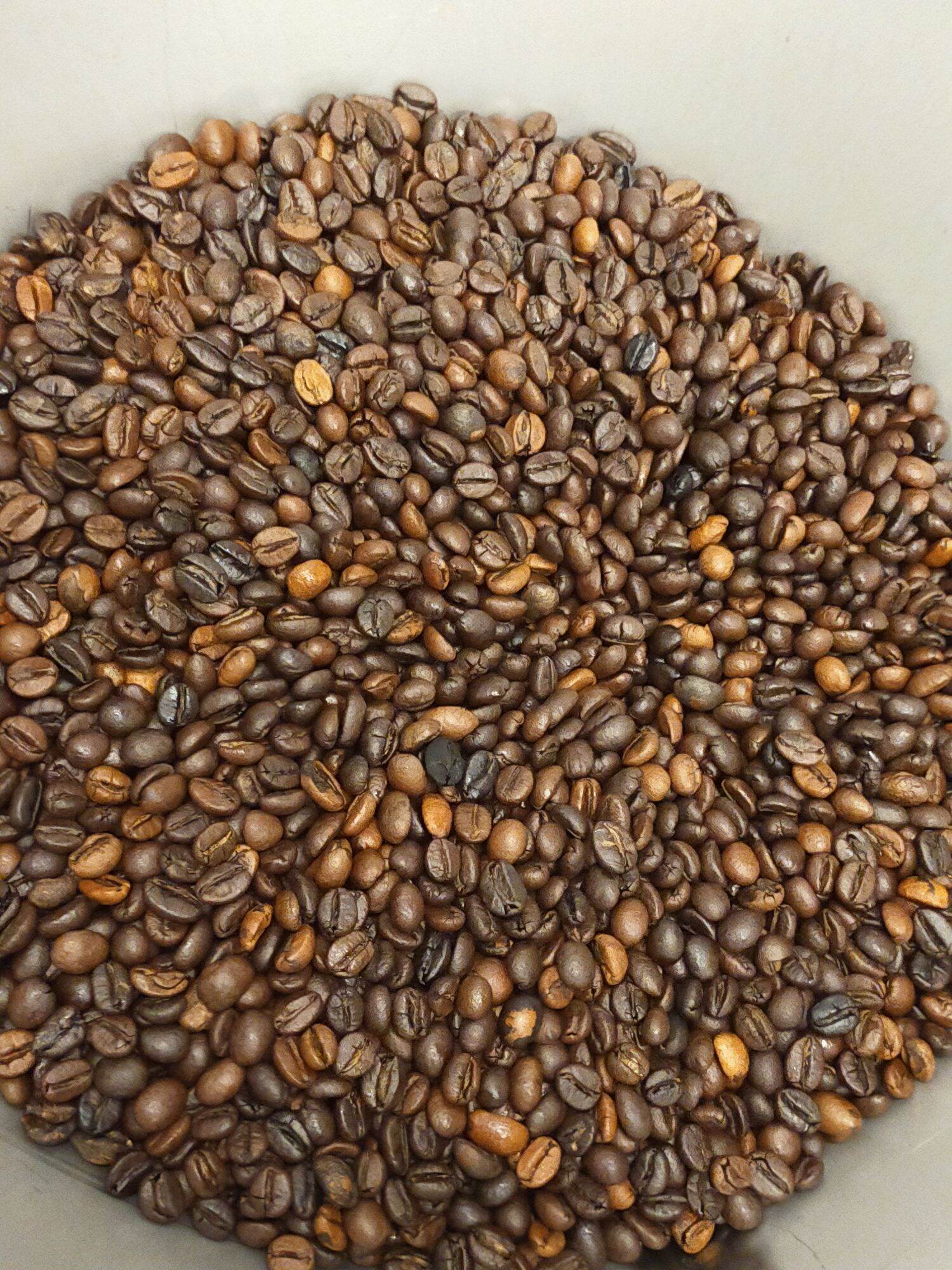 500g Cà Phê Hạt Rang Mộc DakLak