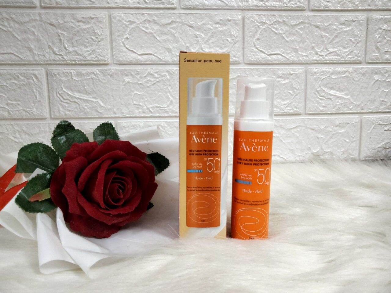 Kem Chống Nắng ?Giá Tốt? Avene Fluid Dry Touch Spf 50+ Dành Cho Da Dầu (Phiên Bản Mới )
