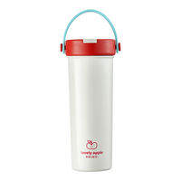 Straw Insulated Large Capacity Portable Travel Stainless Steel Bottle