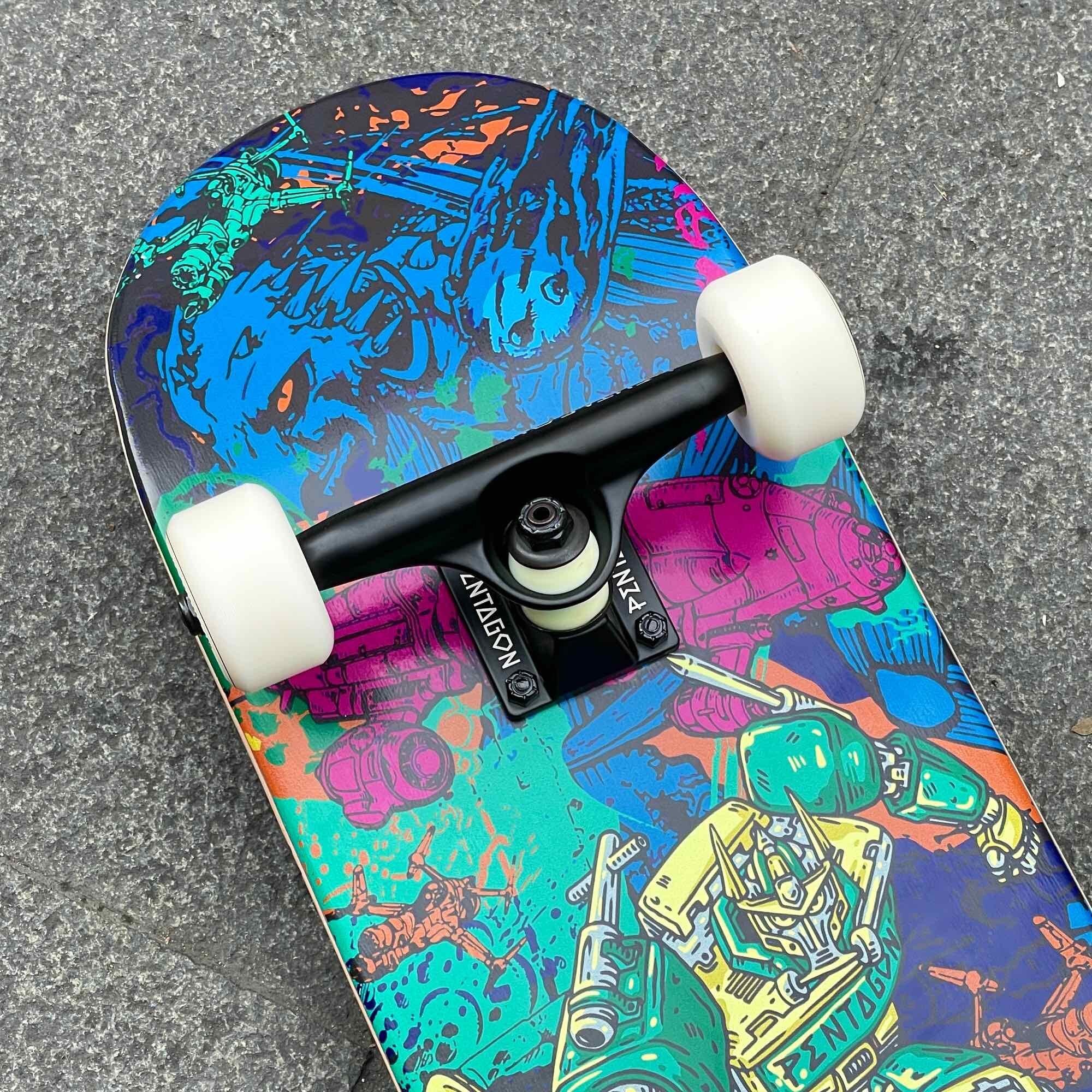 Ván Trượt Skateboard PENTAGON SKATEBOTS STARMASTER CUSTOM COMPLETE