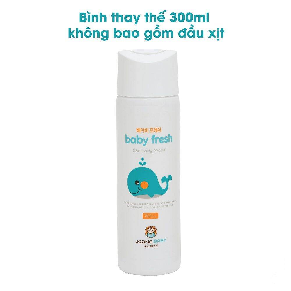 Xịt khuẩn cho bé từ sơ sinh Baby Fresh diệt 99,99% vi khuẩn, an toàn và lành tính cho bé