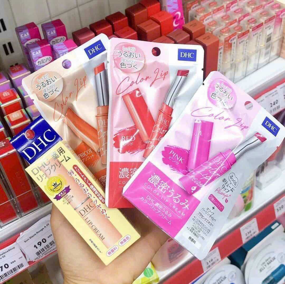 Son dưỡng dhc color lip cream của nhật bản