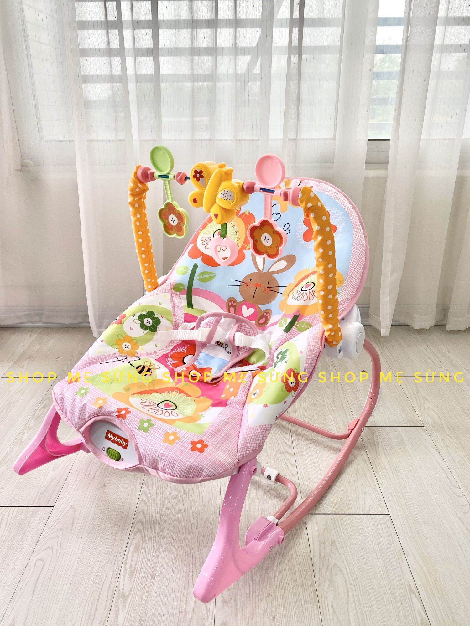 GHẾ RUNG MYBABY CHO BÉ