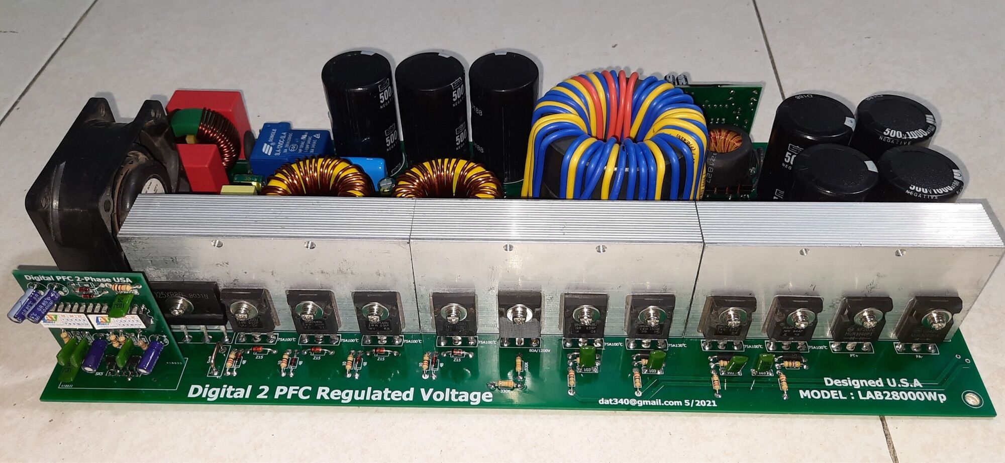 Nguồn xung autovol cho vùng điện yếu cho main hoặc amply
